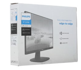 Монитор 23.8" Philips 243V7QJABF(00/01), черный