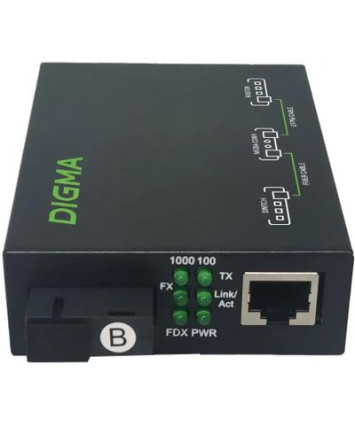 Медиаконвертер Digma DMC-1G53-20BL Медиаконвертер Digma DMC-1G53-20BL