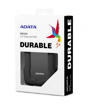 Внешний накопитель HDD 2,5" 1000Gb A-Data DashDrive Durable HD330 USB 3.0 Черный (AHD330-1TU31-CBK)
