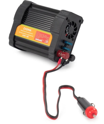 Автомобильный инвертор Digma AI200-12W 200Вт