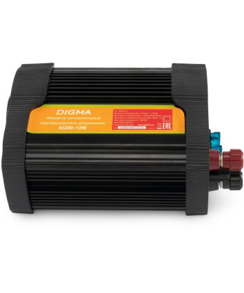Автомобильный инвертор Digma AI200-12W 200Вт