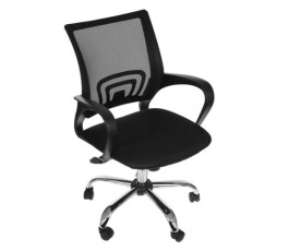 Кресло руководителя Бюрократ CH-695NSL черный TW-01 сиденье черный TW-11 крестов. металл хром