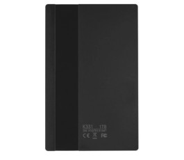 Внешний накопитель HDD 1Tb Netac K331 USB 3.0 (NT05K331N-001T-30BK), черный