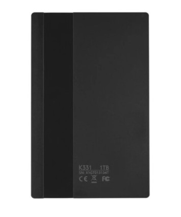 Внешний накопитель HDD 1Tb Netac K331 USB 3.0 (NT05K331N-001T-30BK), черный