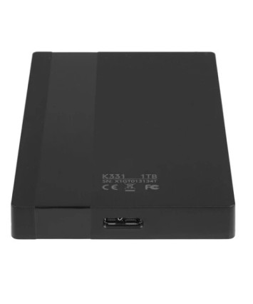 Внешний накопитель HDD 1Tb Netac K331 USB 3.0 (NT05K331N-001T-30BK), черный