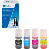 Чернила G&G GG-101BKCMY-45ML*4 CMYK (для Epson L4150/4160/4167/6160/6170/6190 4x45мл)
