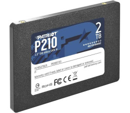 Накопитель SSD SATA 2,5" 2Tb Patriot P210 (P210S2TB25)