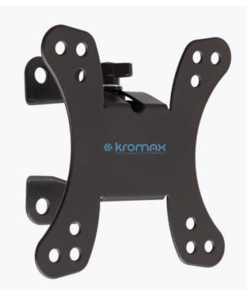 Кронштейн для телевизора Kromax GALACTIC-1 new, 15-32", настенный, поворот и наклон, черный