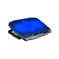 Охлаждающая подставка для ноутбука PANTEON CP-174L Black 9"-17.6", USB, 4 вентилятора