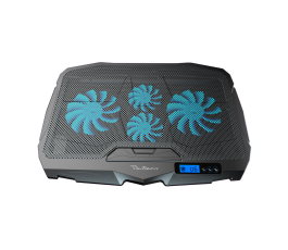 Охлаждающая подставка для ноутбука PANTEON CP-174L Black 9"-17.6", USB, 4 вентилятора
