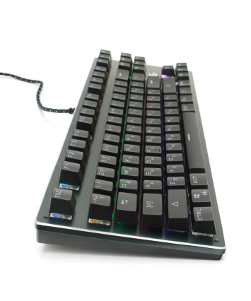 Клавиатура механическая Gembird KB-G540L, черный, USB