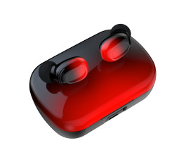TWS-гарнитура Smartbuy i500, черный-красный