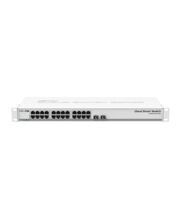 Коммутатор MikroTik CSS326-24G-2S+RM 24G 2SFP+ управляемый