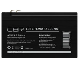 Аккумулятор CBR CBT-GP1290-F2 12V 9A