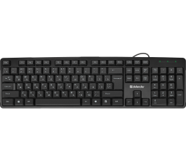 Клавиатура Defender Next HB-440 USB RU,черная,полноразмерная