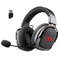 Беспроводная гарнитура игровая Redragon Ushi Pro 7.1, BT+2.4G, черный