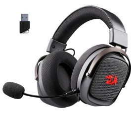 Беспроводная гарнитура игровая Redragon Ushi Pro 7.1, BT+2.4G, черный