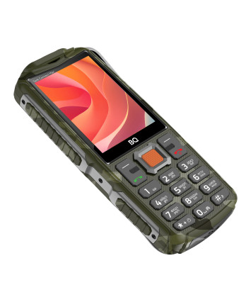 Мобильный телефон BQ-2830L Tank Connect Max, Camouflage+Gunmetal