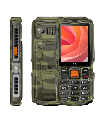 Мобильный телефон BQ-2830L Tank Connect Max, Camouflage+Gunmetal