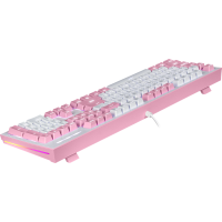 Клавиатура механическая Redragon Hades, белый/розовый