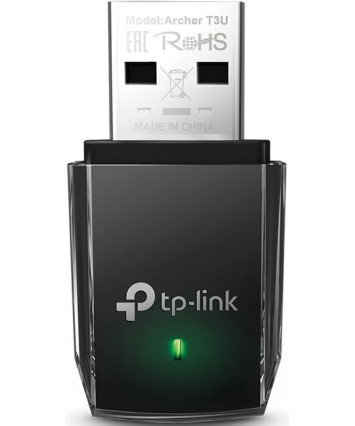 Беспроводной двухдиапазонный сетевой USB адаптер TP-LINK Archer T3U AC1300 Мини Беспроводной двухдиапазонный сетевой USB адаптер TP-LINK Archer T3U AC1300 Мини