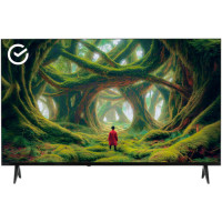 Телевизор 50" Sber SDX 50U5500DBB, LED, 4K Ultra HD, 60 Гц, SMART TV, Салют ТВ, черный