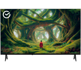 Телевизор 50" Sber SDX 50U5500DBB, LED, 4K Ultra HD, 60 Гц, SMART TV, Салют ТВ, черный
