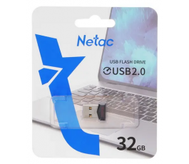Флеш накопитель 32Gb USB 2.0 Netac UM81 (NT03UM81N-032G-20BK)