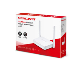 Беспроводной ADSL маршрутизатор Mercusys MW300D N300