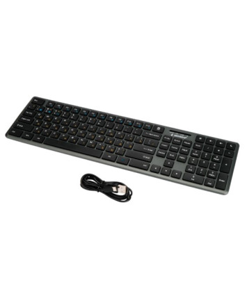 Клавиатура беспроводная Gembird KBW-8460, черный Клавиатура беспроводная Gembird KBW-8460, черный