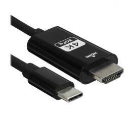 Переходник USB Type-C/HDMI, 1.8m, Гарнизон GCC-A-CM-HDMI-1.8M
