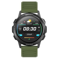 Смарт часы BQ Watch 1.3 Black+Dark Green Wristband