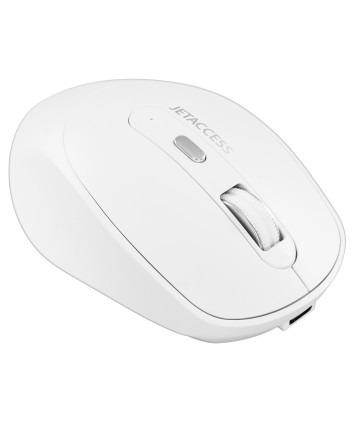 Мышь беспроводная JETACCESS OM-R97 BW, BT+2.4G, белый