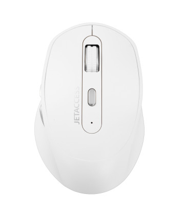 Мышь беспроводная JETACCESS OM-R97 BW, BT+2.4G, белый