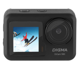 Экшн-камера Digma DiCam 980 черный