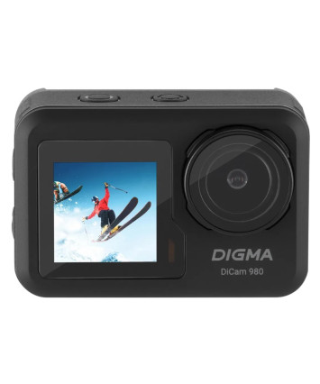 Экшн-камера Digma DiCam 980 черный