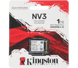 Накопитель SSD M.2 NVMe 1Tb Kingston NV3 SNV3SM3/1T0