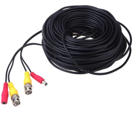 Кабель комбинированный BNC+DC-BNC+DC 30м Кабель комбинированный BNC+DC-BNC+DC 30м