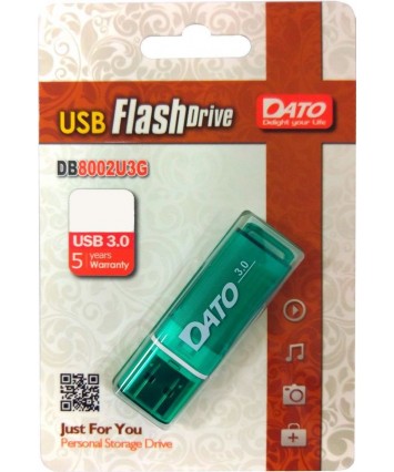 Флеш накопитель 32Gb USB 3.0 Dato DB8002U3 зеленый