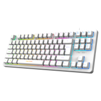 Клавиатура игровая с подсветкой PANTEON M170 USB, белая