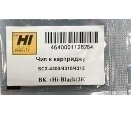 Чип Hi Black для Samsung SCX4300/4310/4315 (MLT-D109S) BK, 2K
