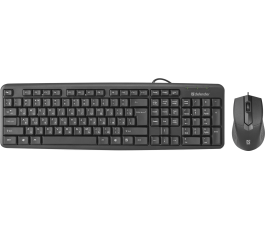 Проводной набор клавиатура + мышь Defender Dakota C-270