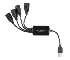 USB-концентратор Buro BU-HUB4-0.3-U2.0-Splitter (4 порта USB 2.0)