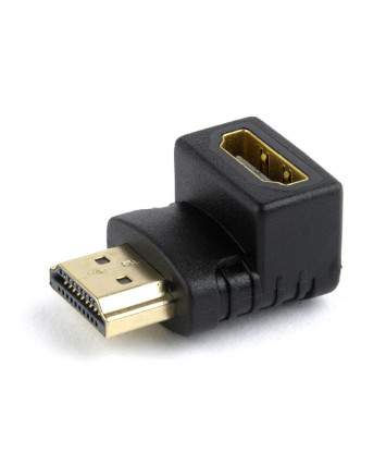 Переходник HDMI (Male) - HDMI (Female) Cablexpert A-HDMI90-FML, угловой