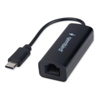 Проводной сетевой Type-C LAN адаптер Gembird NIC-U10, RJ45 100/100Mbps
