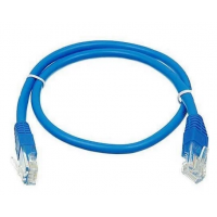 Патчкорд UTP Cablexpert PP12-0.25M/B кат.5e, 0.25м, литой,многожильный (синий)