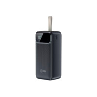 Портативный аккумулятор Cactus CS-PBFSND-40000, 40000mAh, черный