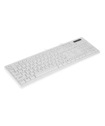 Клавиатура Gembird KB-8355U, бежевый/белый, USB