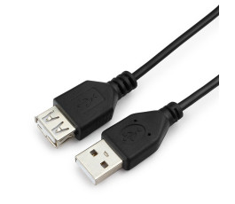 Кабель-удлинитель AM-AF, 1m, USB 2.0, Гарнизон GCC-USB2-AMAF-1M
