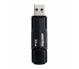 Флеш накопитель 32Gb USB 2.0 SmartBuy CLUE Black (SB32GBCLU-K)